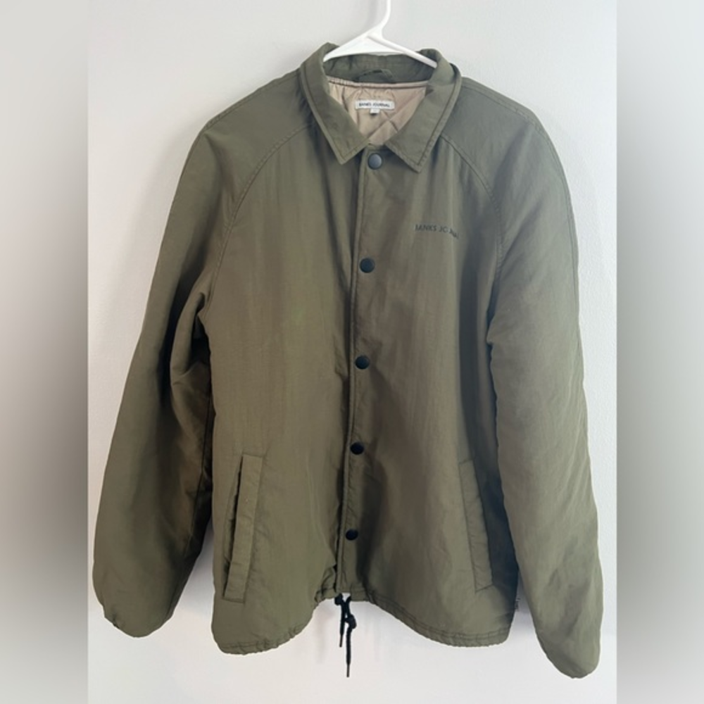 Banks Journal Official Jacket - Olive‎ Green  Men’s Medium